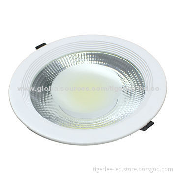 8W COB LED down light with 110mm cutout hole, AC 100-240V, Epistar chip, CRI>80, CE/RoHS approvals